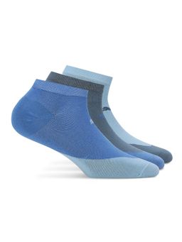 Puma - Color Block Sneaker Unisex Blue Socks (Pack of 3)