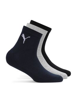 Puma - Quarter Unisex Multi-Color Socks (Pack of 3)