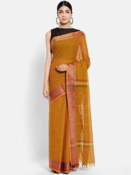 Fabindia - Cotton Woven Sari without Blouse