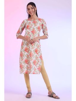 Aurelia - Women Multicolour Printed Straight Kurta
