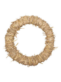 Little Birdie - Christmas Wreath-20inch, Natural Hay