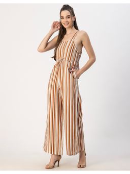 Moomaya - Summer Cotton Sleeveless Jumpsuit