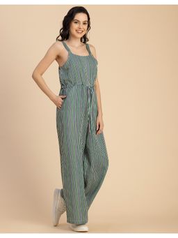 Moomaya - Summer Cotton Sleeveless Jumpsuit