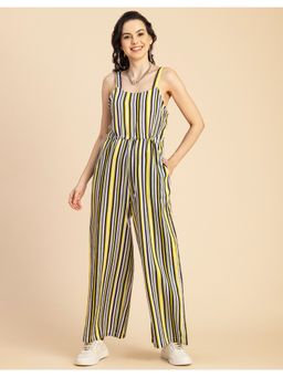 Moomaya - Summer Cotton Sleeveless Jumpsuit
