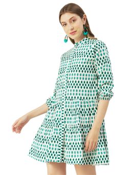 Moomaya - Short Resort Button Down Mini Dress
