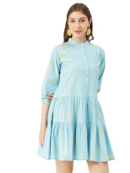Moomaya - Short Resort Button Down Mini Dress