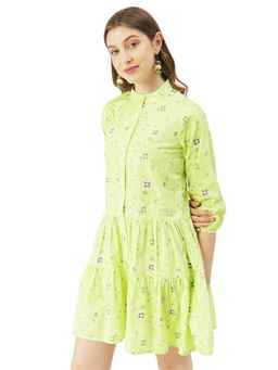 Moomaya - Short Resort Button Down Mini Dress