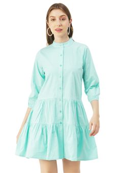 Moomaya - Short Resort Button Down Mini Dress