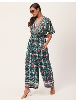 Moomaya - Boho Style Wide Leg Loose Jumpsuit