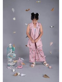 Pasha India - Tuberose Pink Pant Suit (Set of 2)