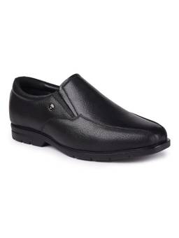 Zoom Shoes - A2145 Genuine Leather Party Black Loafers