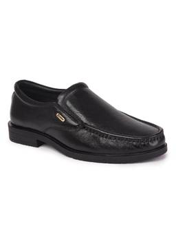 Zoom Shoes - A3269 Genuine Leather Formal Black Loafers