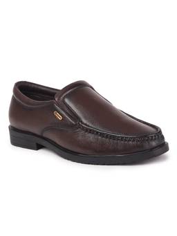 Zoom Shoes - A3269 Genuine Leather Formal Brown Loafers