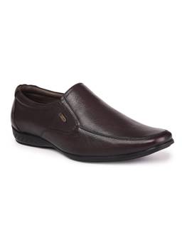 Zoom Shoes - A9942 Genuine Leather Formal Brown Loafers
