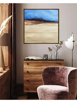 The Art House - Abstract Painting Multicolor (30X30 Inches)