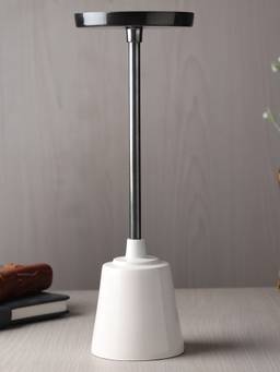 De Maison Decor - Altura Medio Black Nickel Candle Holder - Medium