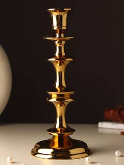 De Maison Decor - Imperium Solo Tall Gold Candleholder