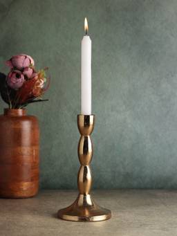 De Maison Decor - Spiral Candle Holder in Gold