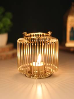 De Maison Decor - Orla Tealight Candle Holder - Gold
