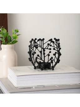 De Maison Decor - Juanita Tealight Holder in Black