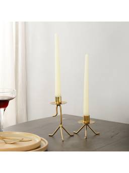 De Maison Decor - Marquesa Glow Candle Holder in Gold