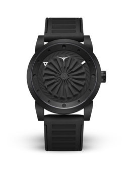 ZINVO - Airblade Black Automatic Black Round Turbine Dial Mens Watch - 140-1 (Medium)