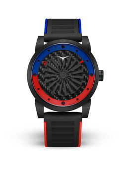 ZINVO - Airblade Soda Carbon Automatic Black Round Turbine Dial Mens Watch - 140-4 (Medium)