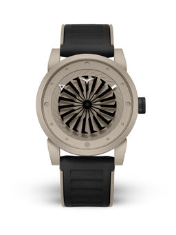 ZINVO - Airblade Dune Automatic Beige Round Turbine Dial Mens Watch - 140-5 (Medium)
