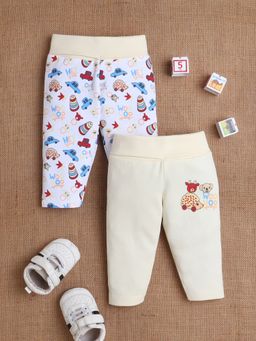 Mee Mee - Infant Unisex Porcupine Printed Leggings (Pack of 2)