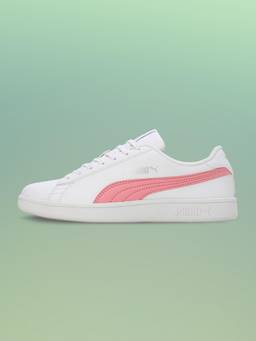 Puma - Smashic Womens White Sneakers