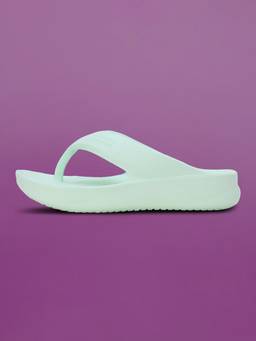 Puma - Wave Flip Womens Green Flipflops