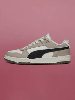 Puma - Beige Court Shatter Low Sneakers