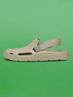 Puma - Unisex Beige Shibui Comfort Clogs