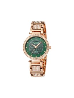 Strand by Obaku - Brooke Mint Glitter Dial With Crystals Womens Watch - S713LXVESV-DB