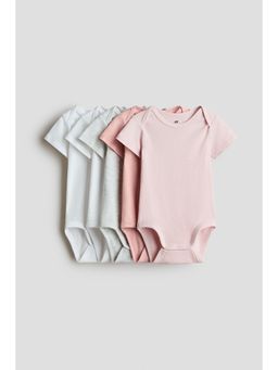 H&M - Boys 5-Pack Cotton Bodysuits