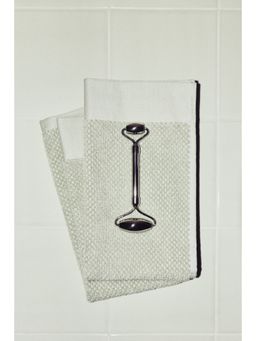 H&M - Green 2-Pack Cotton Terry Guest Towels