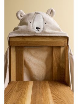 H&M - Beige Hooded Bath Towel