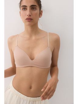 H&M - Women 2-Pack Padded Non-Wired Cotton Bras