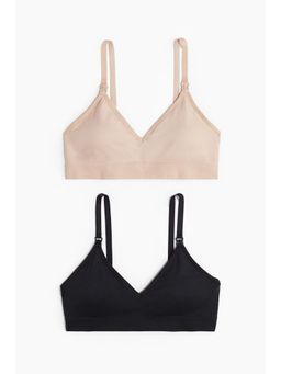 H&M - Women Mama 2-Pack Seamless Padded Nursing Bras