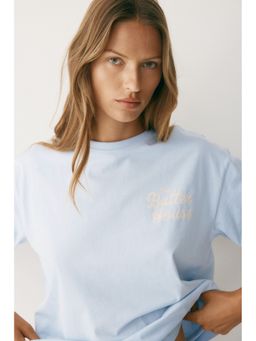H&M - Women Blue Printed Pyjamas