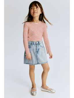 H&M - Girls Blue Denim Skirt