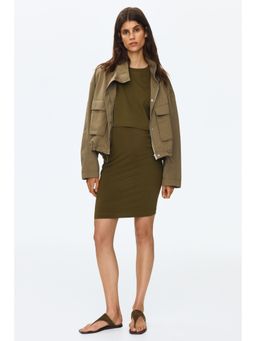 H&M - Women Green Mama 2-Piece Top And Skirt Set