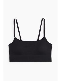 H&M - Women Black Seamless Padded Bralette