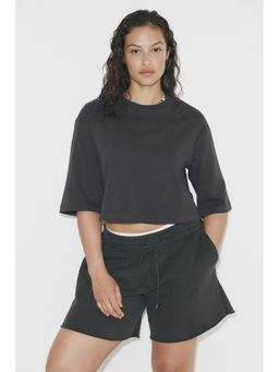 H&M - Women Black Oversized T-Shirt