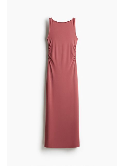 h&m pink bodycon dress H&M pink cut out midi dress, Women's Fashion, Dresses & Sets, Dresses on Carousell
