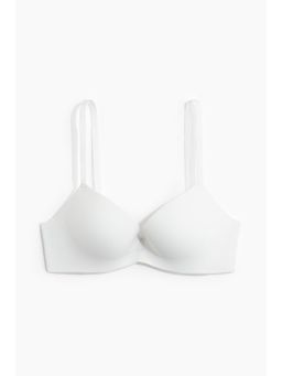 H&M - Women White Microfibre Push-Up Bra