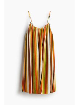 H&M - Women Orange Loose-Fit Strappy Dress