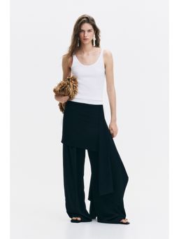H&M - Women White Ribbed Vest Top
