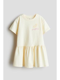 H&M - Girls Yellow Jersey Dress