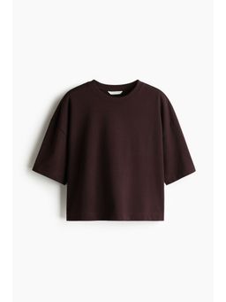H&M - Girls Black Boxy T-Shirt